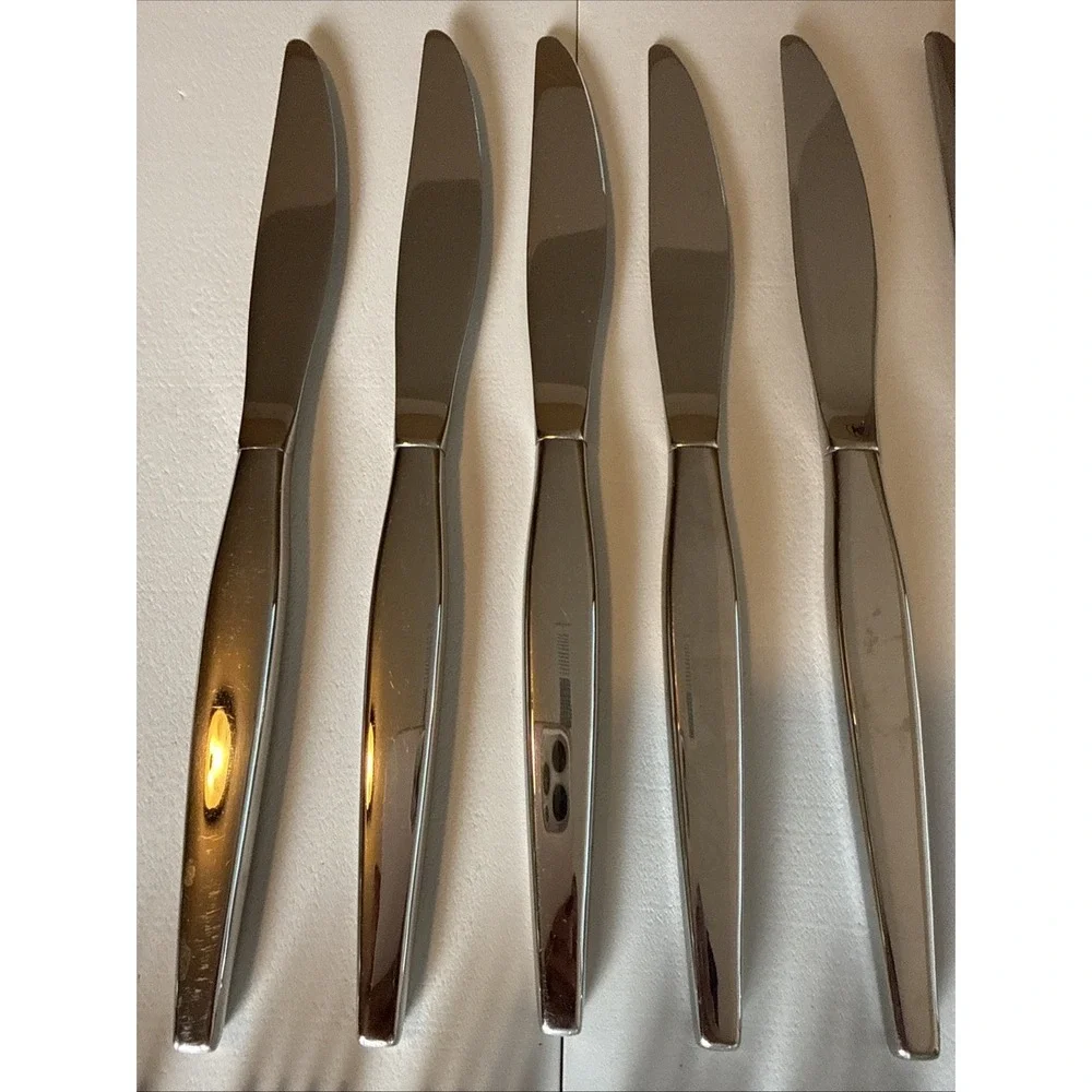 Oneida Community SATINIQUE (Older) 45 Piece Stainless Flatware Set Vintage MCM